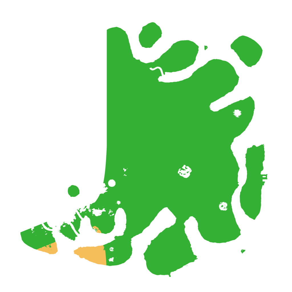 Biome Rust Map: Procedural Map, Size: 3500, Seed: 165334410