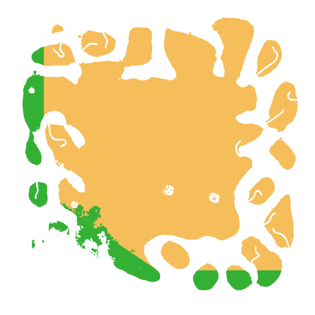 Biome Rust Map: Procedural Map, Size: 4500, Seed: 435155