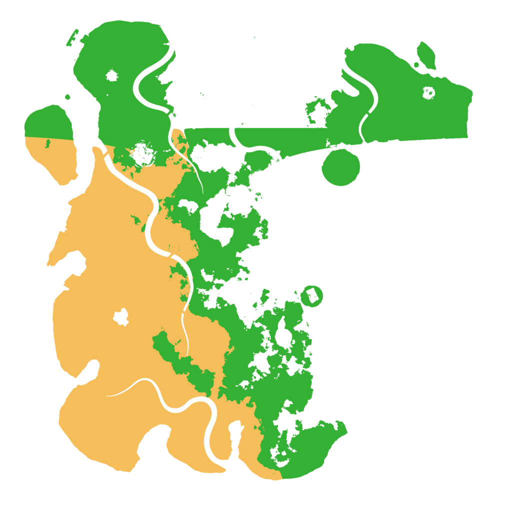 Biome Rust Map: Procedural Map, Size: 4000, Seed: 577866