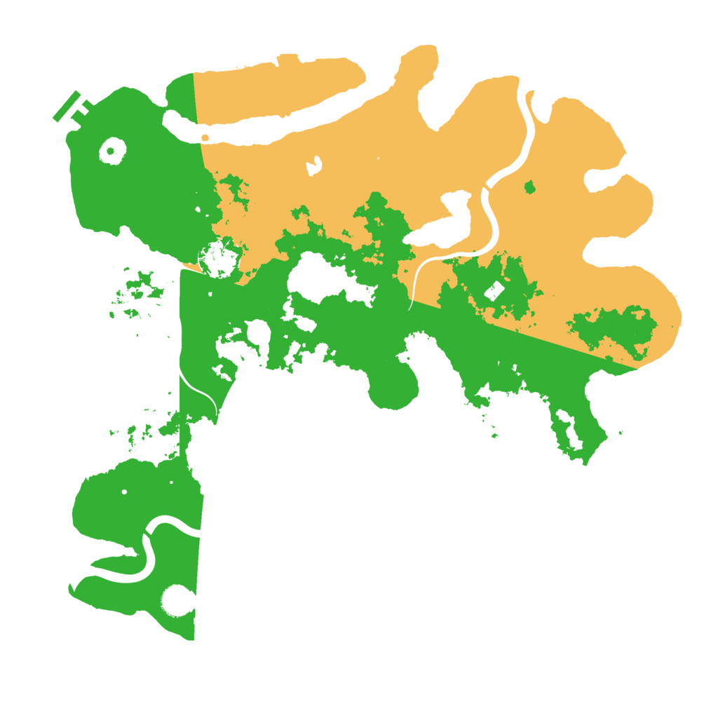 Biome Rust Map: Procedural Map, Size: 4000, Seed: 1024081139