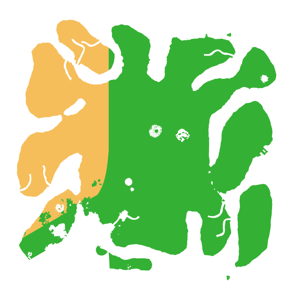 Biome Rust Map: Procedural Map, Size: 3550, Seed: 424072