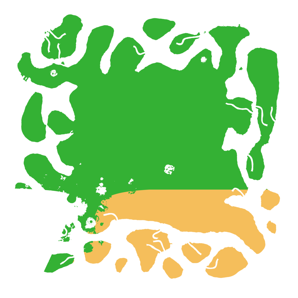 Biome Rust Map: Procedural Map, Size: 4500, Seed: 677353