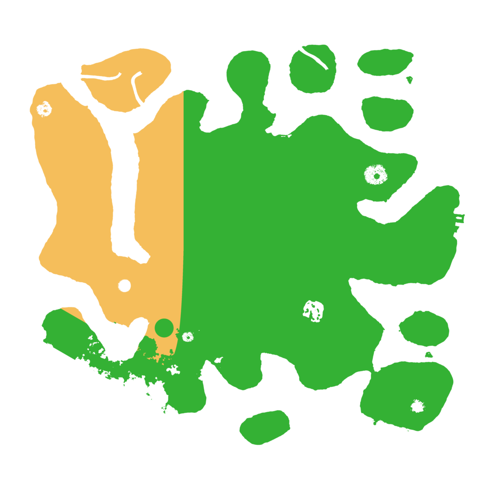 Biome Rust Map: Procedural Map, Size: 3500, Seed: 1898036468