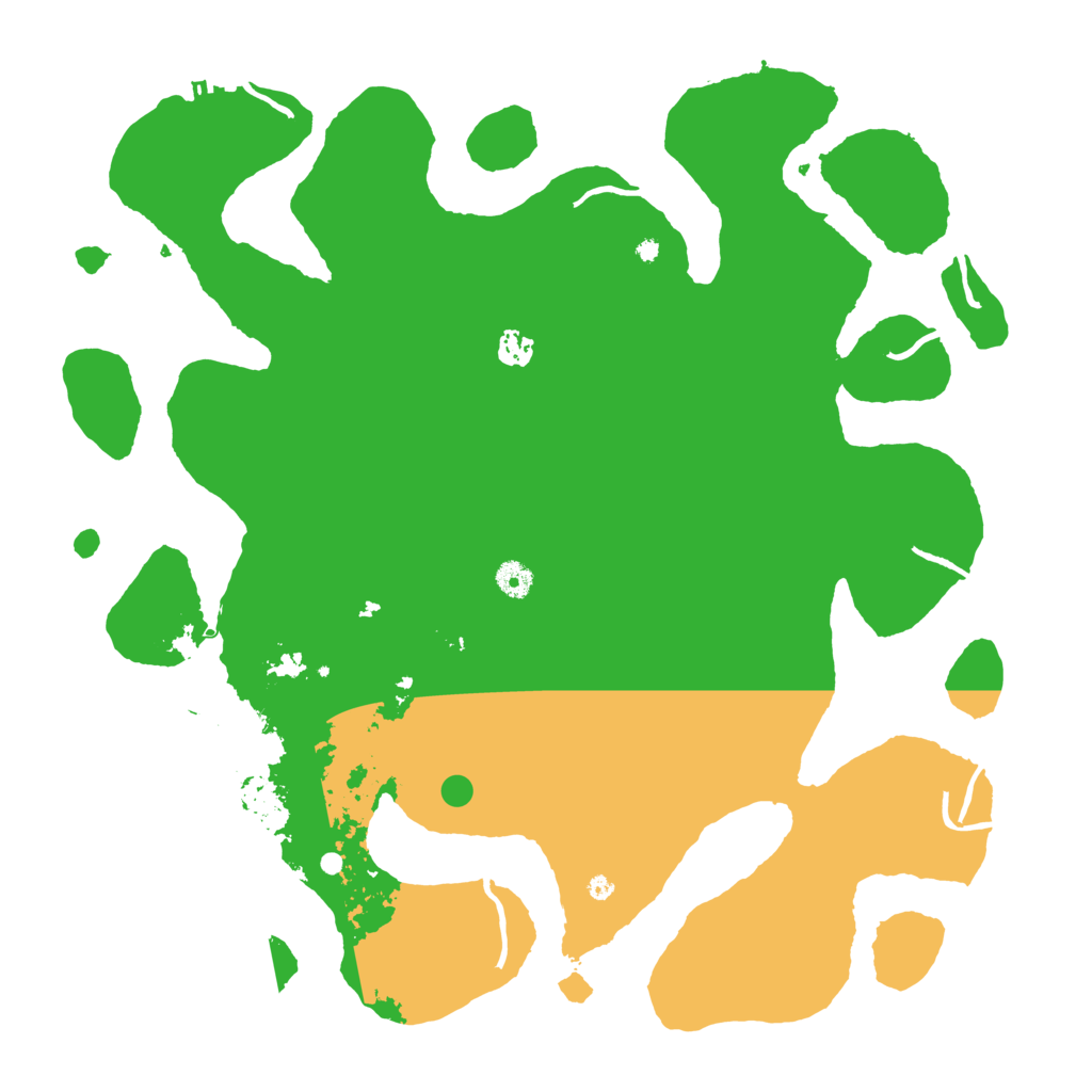 Biome Rust Map: Procedural Map, Size: 4500, Seed: 3573803