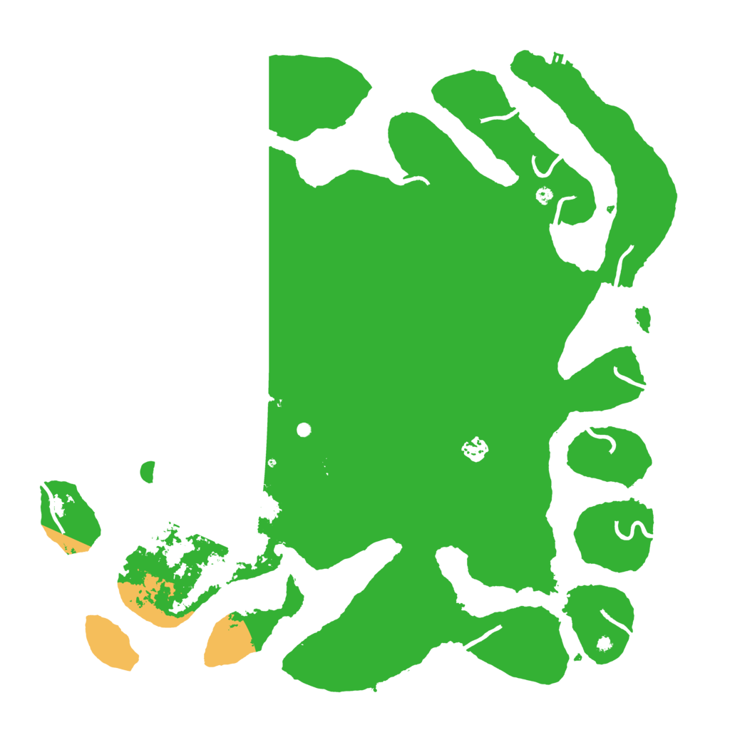 Biome Rust Map: Procedural Map, Size: 4500, Seed: 3109154