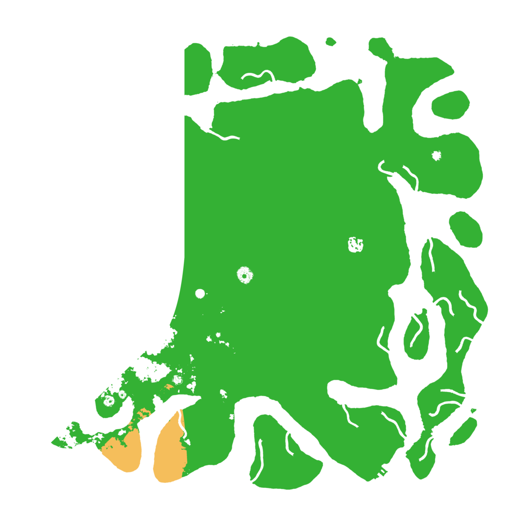 Biome Rust Map: Procedural Map, Size: 4800, Seed: 2003544928