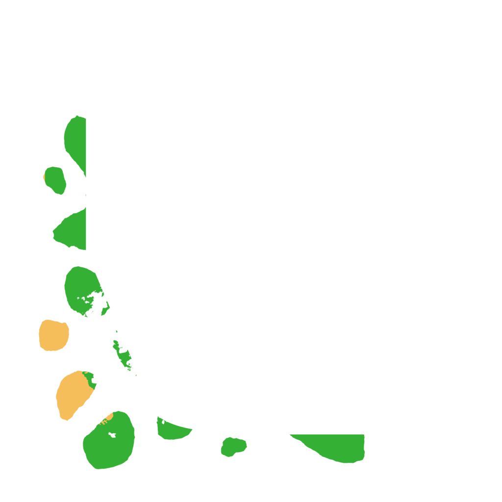 Biome Rust Map: Barren, Size: 3500, Seed: 546127750