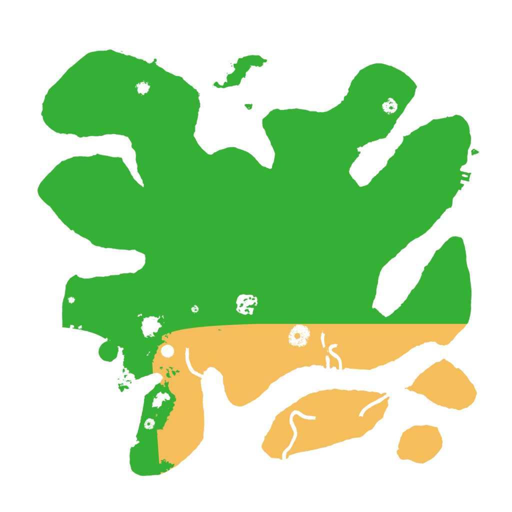 Biome Rust Map: Procedural Map, Size: 3550, Seed: 697340