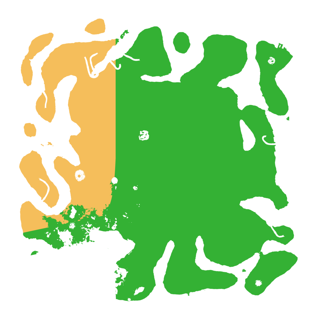 Biome Rust Map: Procedural Map, Size: 4500, Seed: 1739231