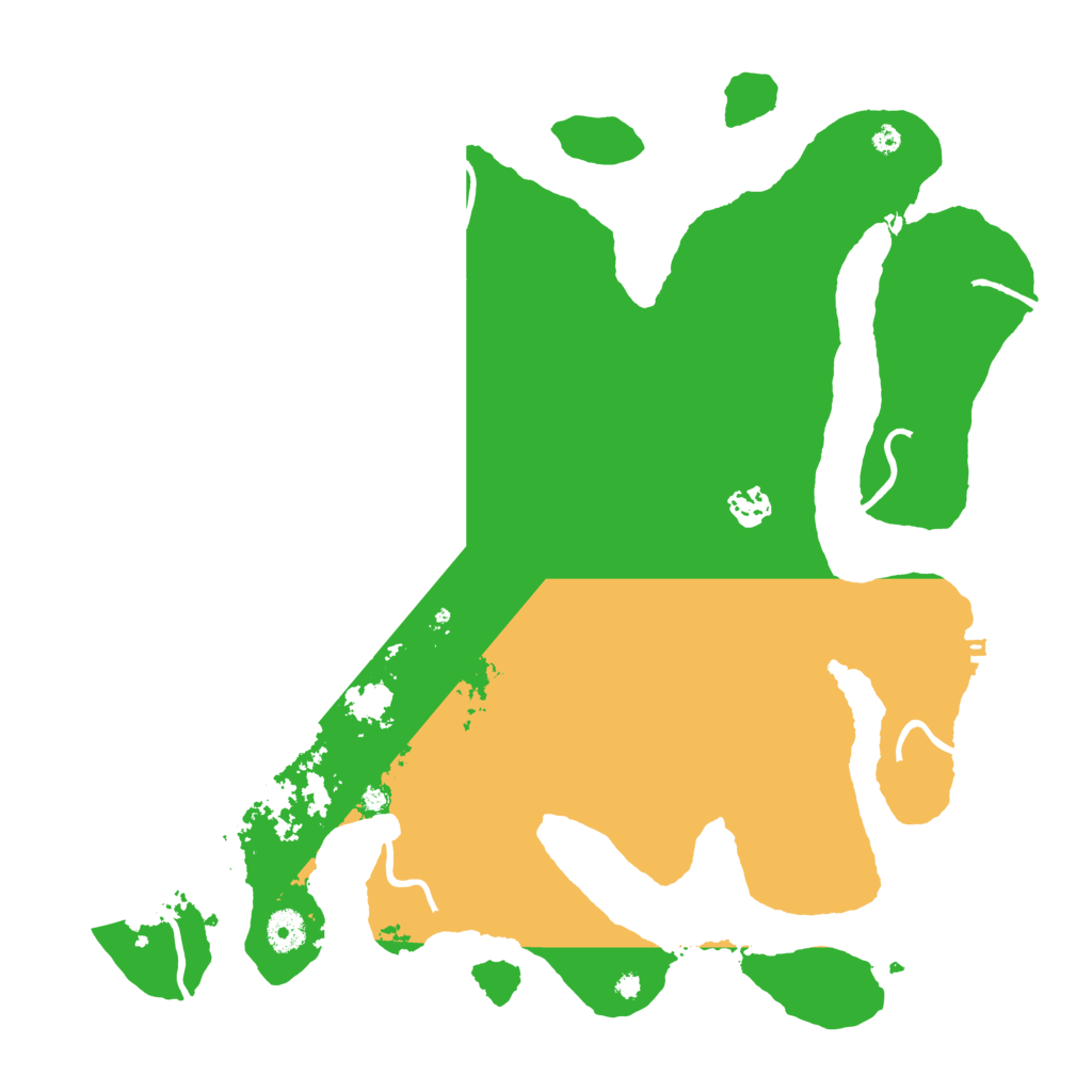 Biome Rust Map: Procedural Map, Size: 4000, Seed: 178648