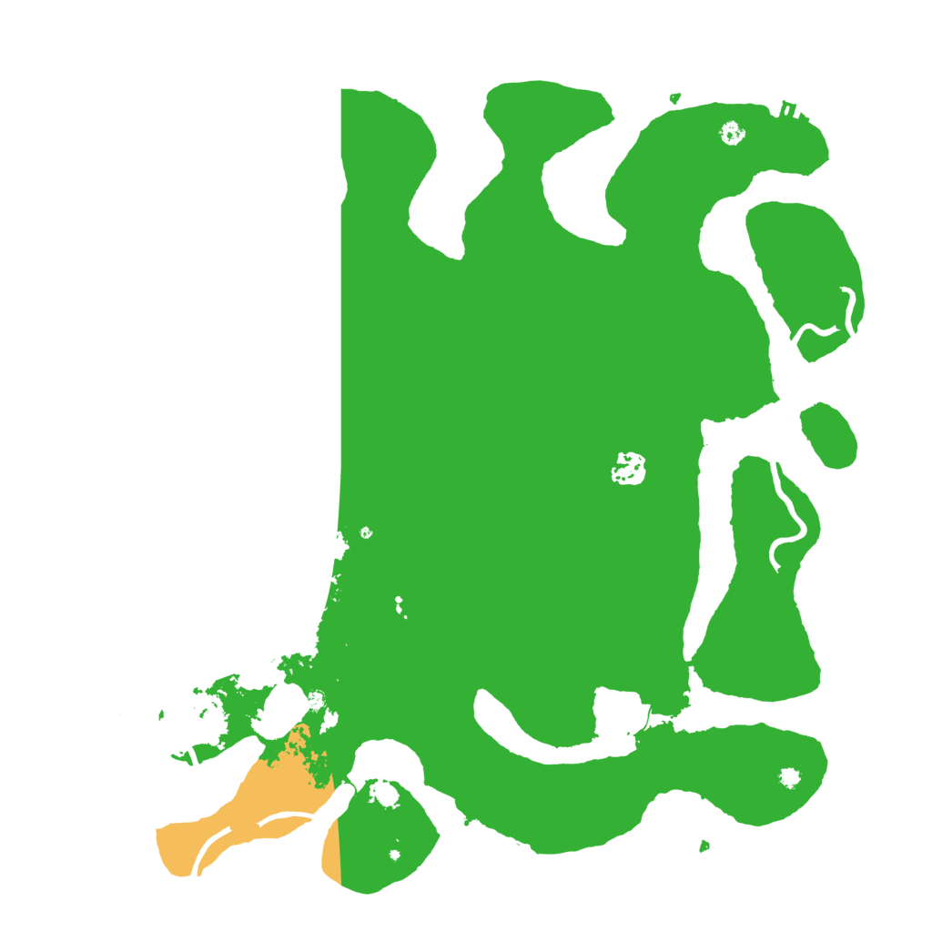 Biome Rust Map: Procedural Map, Size: 4000, Seed: 736757