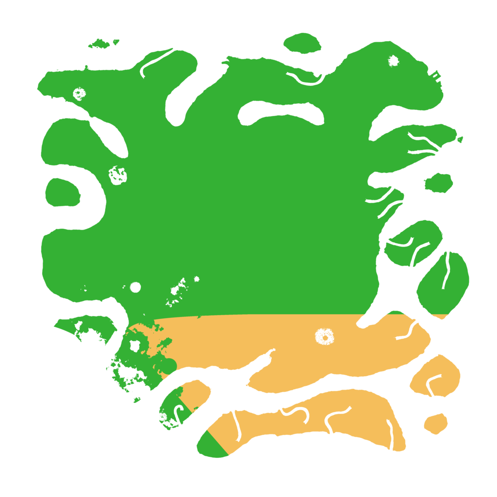 Biome Rust Map: Procedural Map, Size: 4096, Seed: 121401