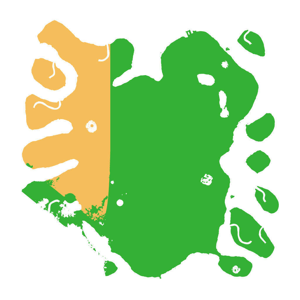 Biome Rust Map: Procedural Map, Size: 4000, Seed: 548585