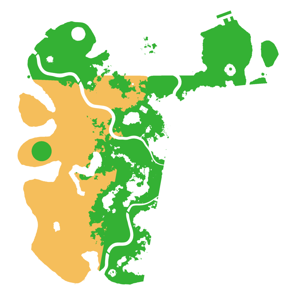 Biome Rust Map: Procedural Map, Size: 4000, Seed: 750024563