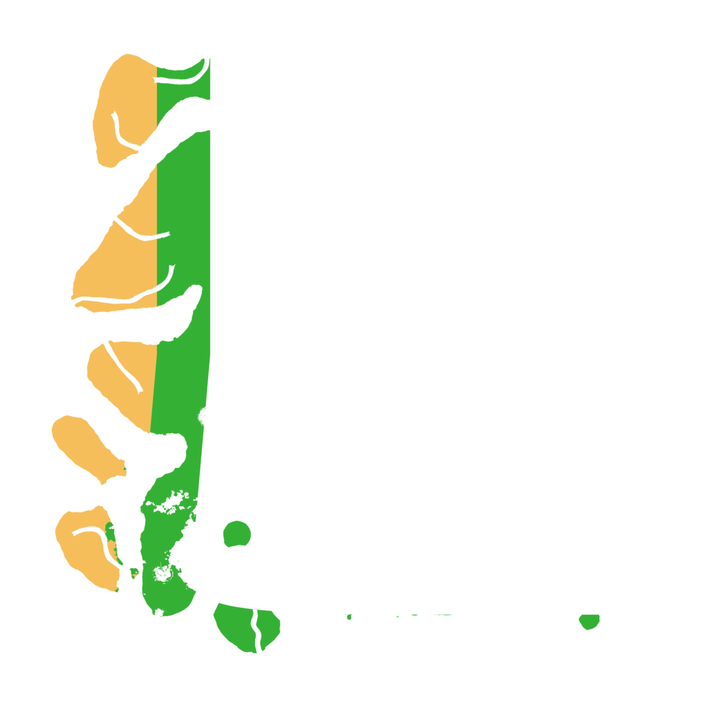 Biome Rust Map: Procedural Map, Size: 3500, Seed: 325234234