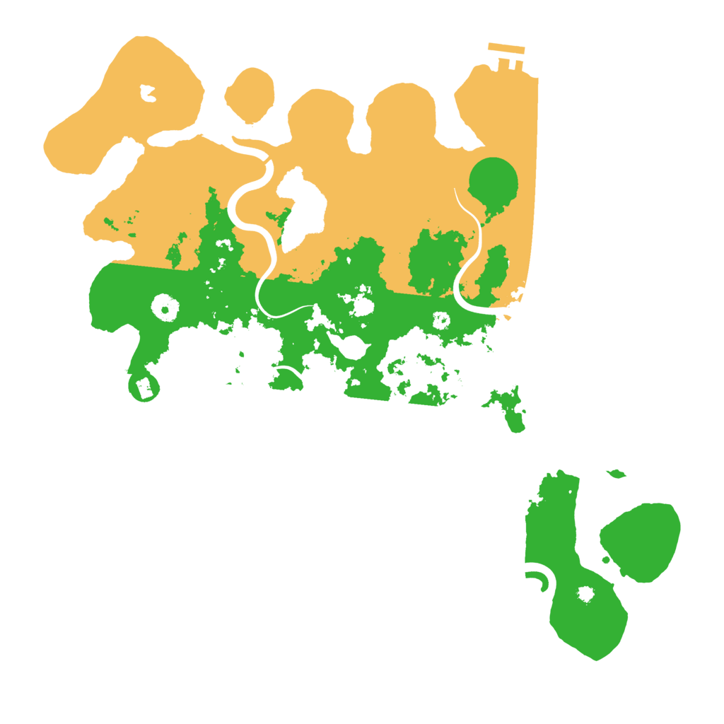 Biome Rust Map: Procedural Map, Size: 4000, Seed: 860138174