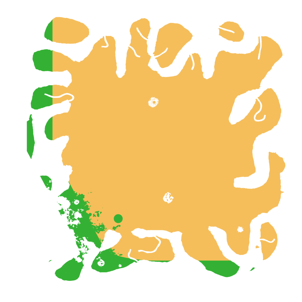 Biome Rust Map: Procedural Map, Size: 4500, Seed: 968444