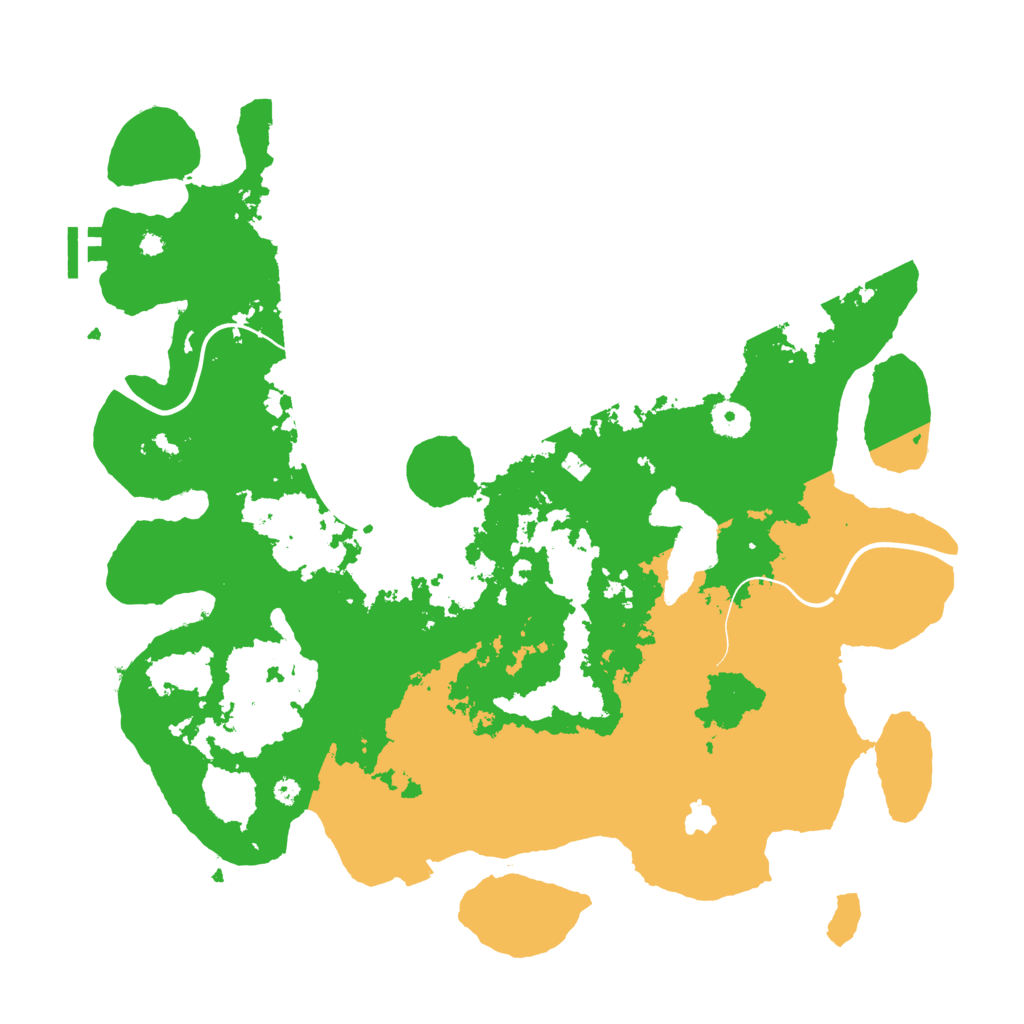 Biome Rust Map: Procedural Map, Size: 4000, Seed: 62