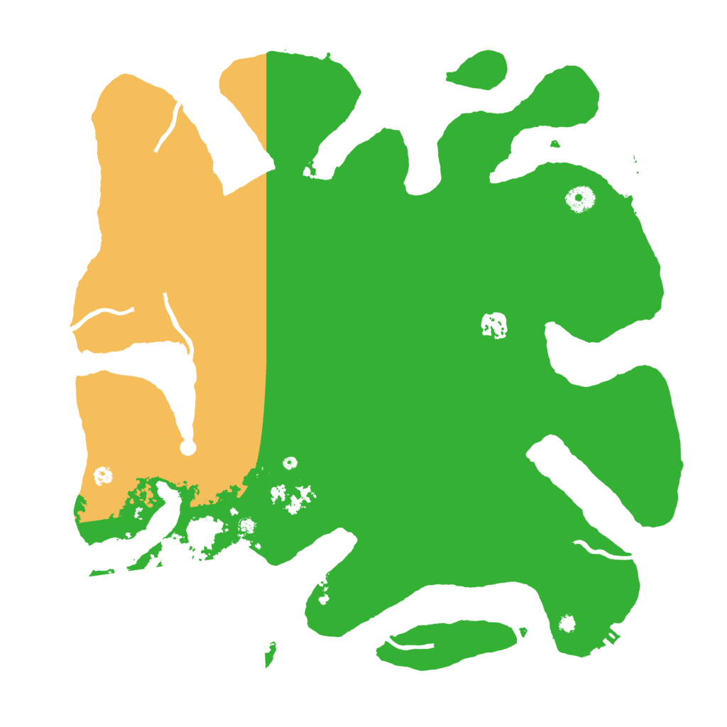 Biome Rust Map: Procedural Map, Size: 4000, Seed: 5170013