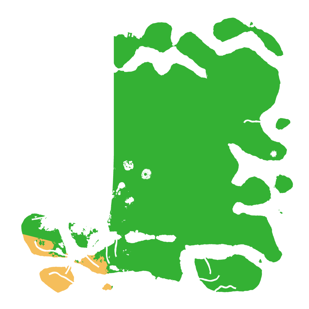 Biome Rust Map: Procedural Map, Size: 4500, Seed: 71401