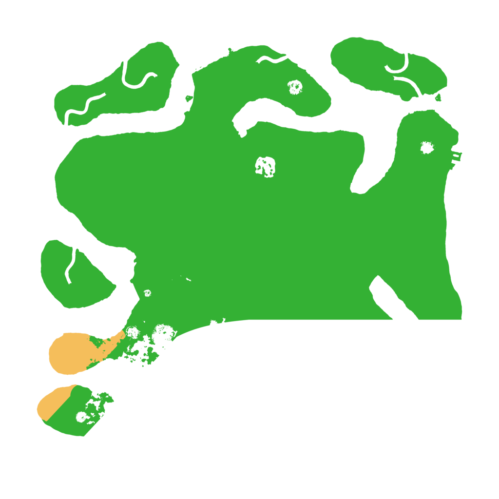 Biome Rust Map: Procedural Map, Size: 3500, Seed: 1425358988