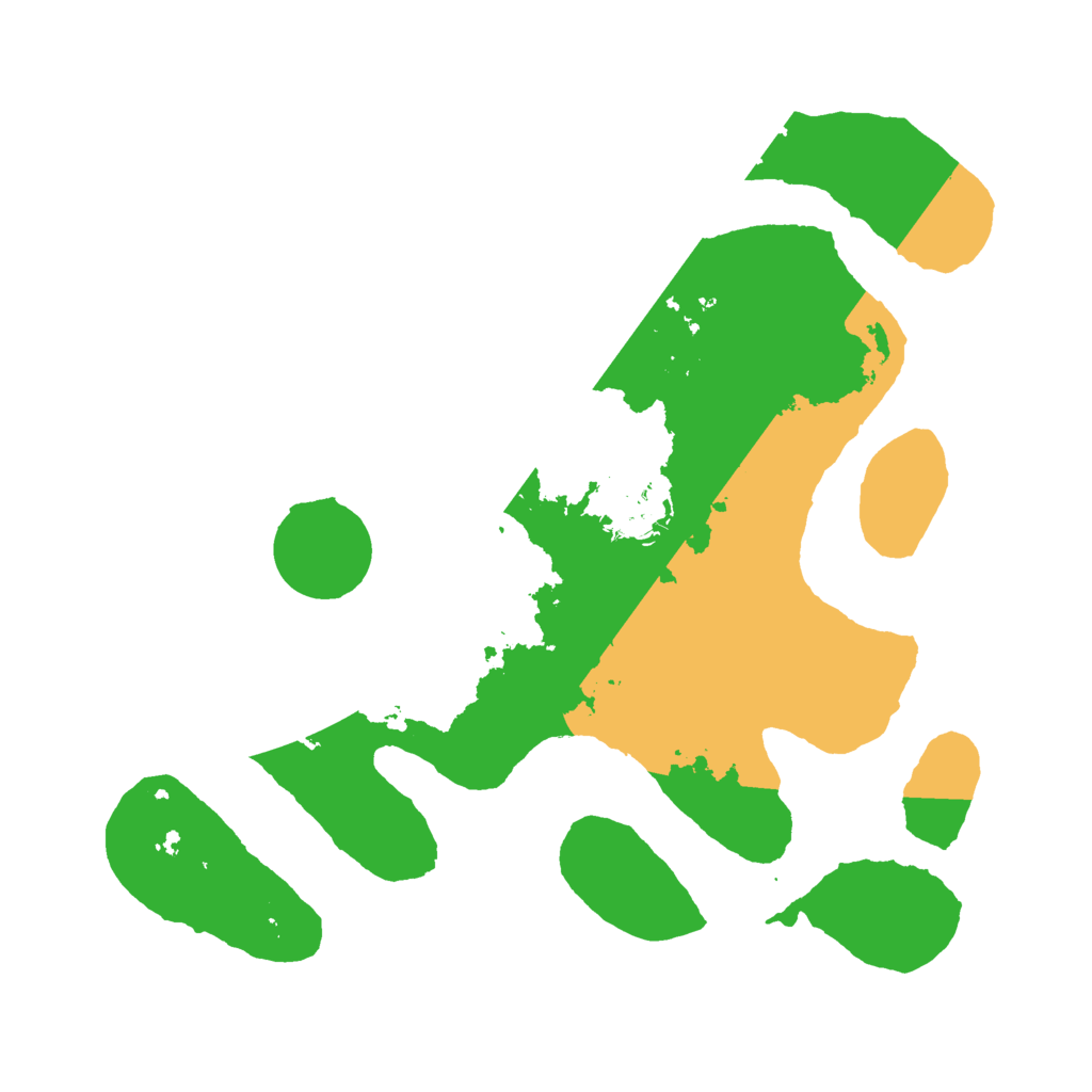 Biome Rust Map: Barren, Size: 3000, Seed: 55564321