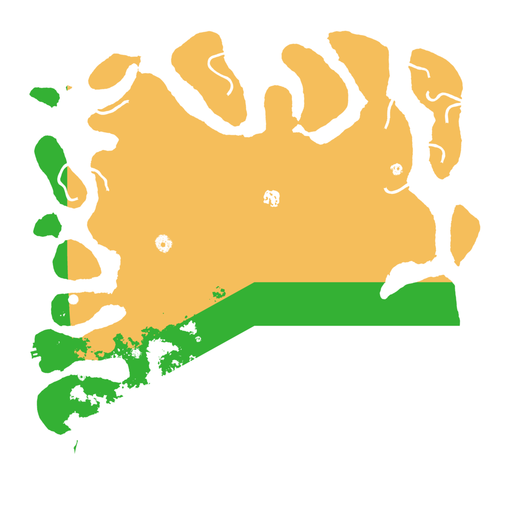 Biome Rust Map: Procedural Map, Size: 4500, Seed: 1853925