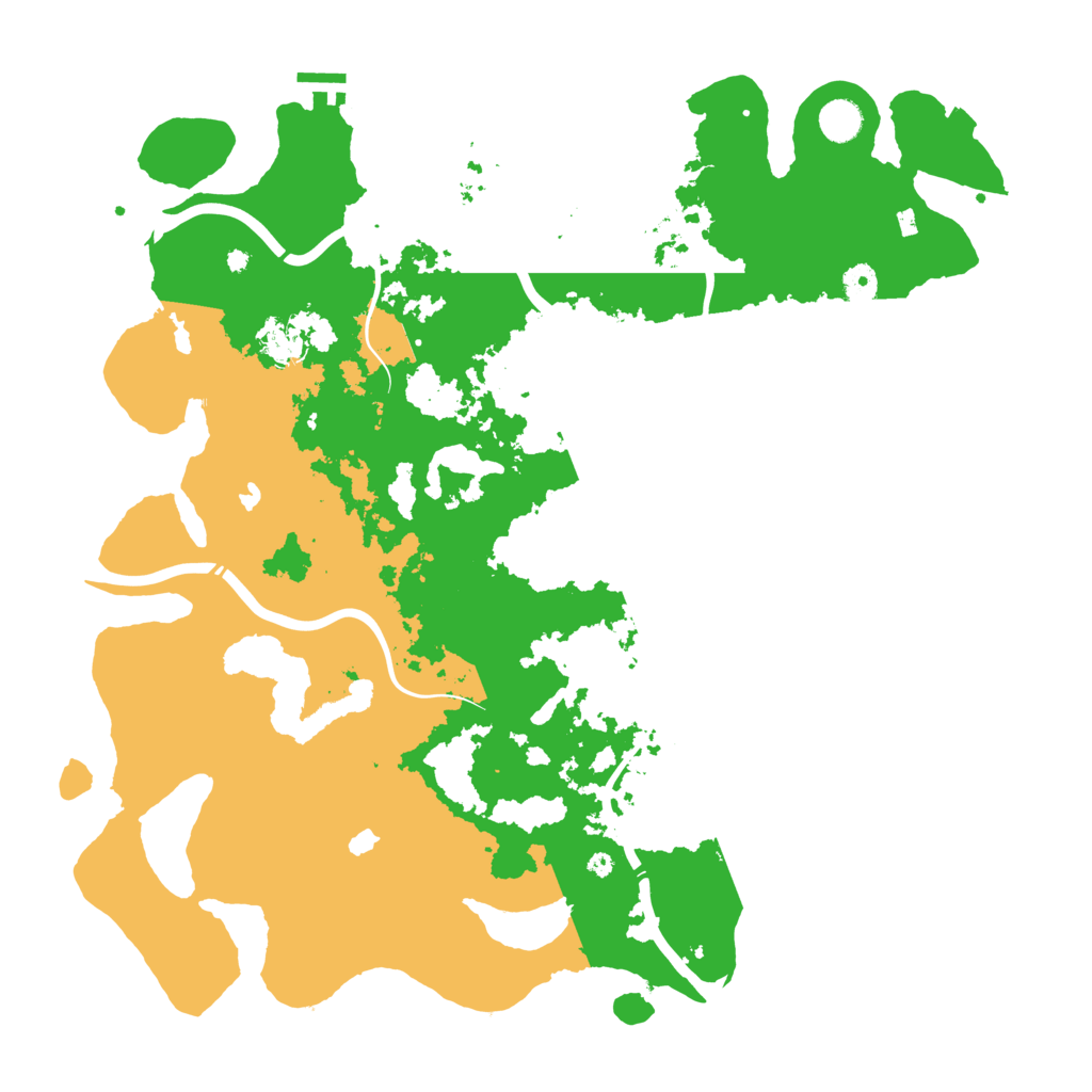 Biome Rust Map: Procedural Map, Size: 4500, Seed: 5893373