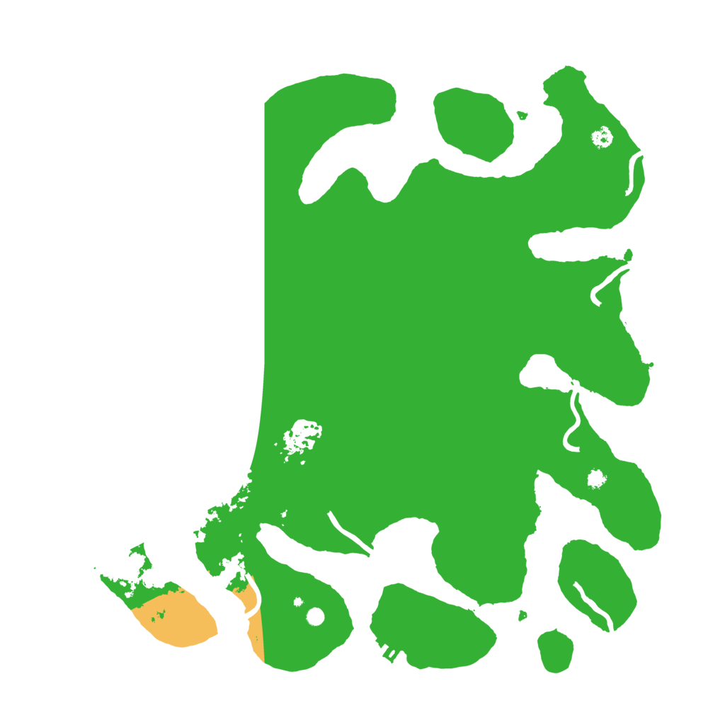 Biome Rust Map: Procedural Map, Size: 3550, Seed: 171360