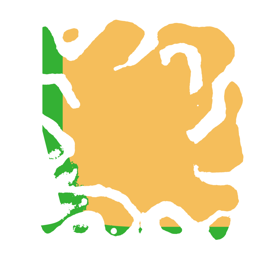 Biome Rust Map: Barren, Size: 3750, Seed: 7675325