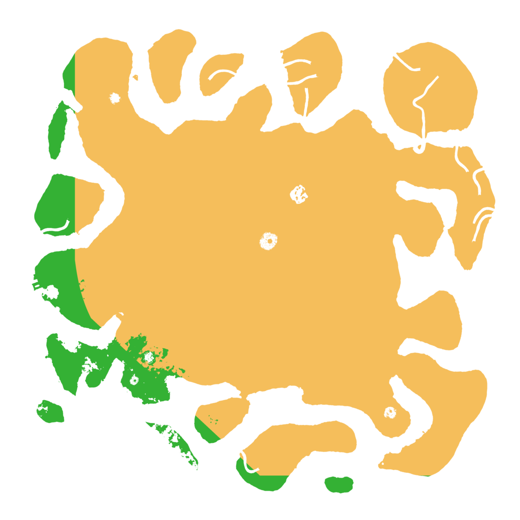 Biome Rust Map: Procedural Map, Size: 4500, Seed: 2878438