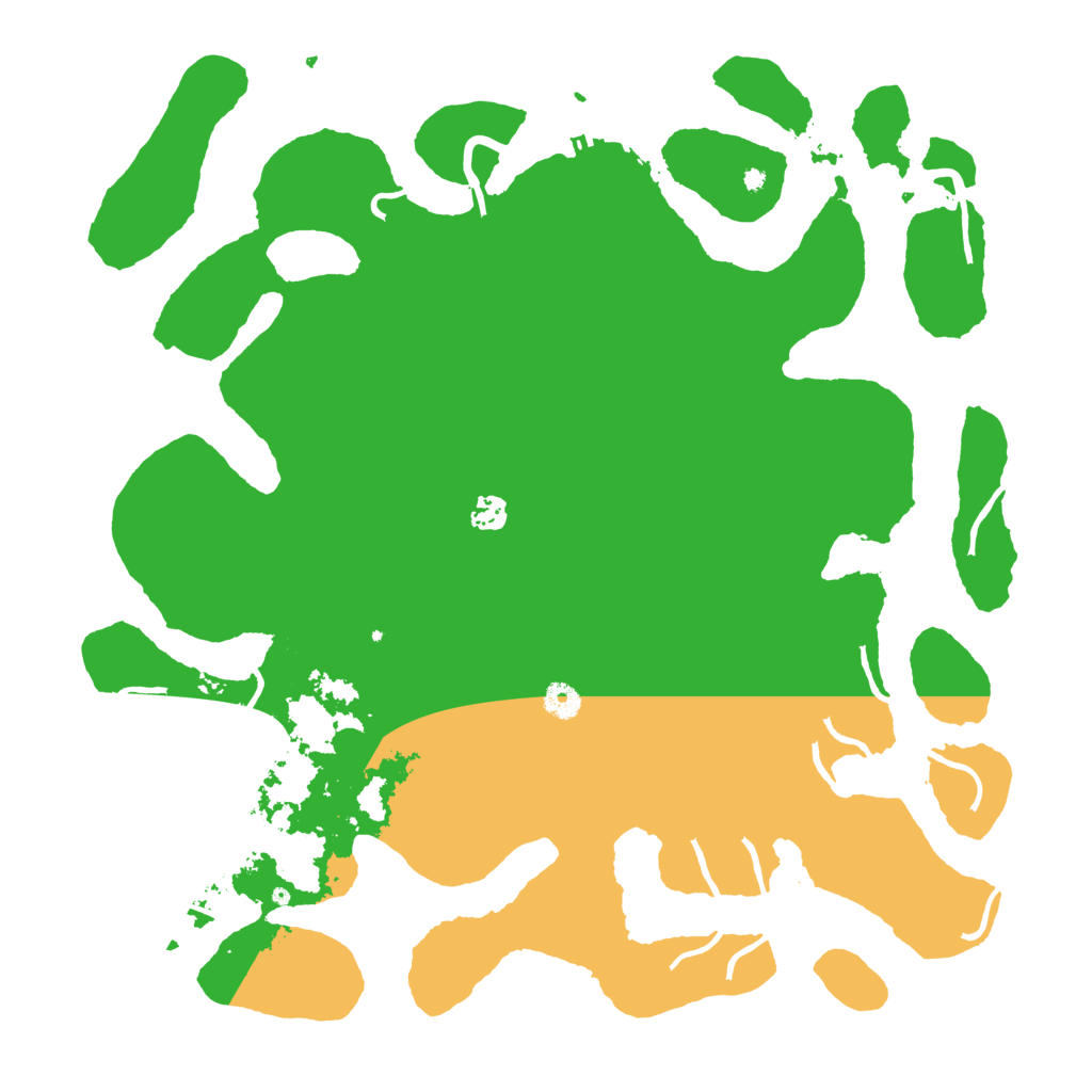 Biome Rust Map: Procedural Map, Size: 4500, Seed: 6386784