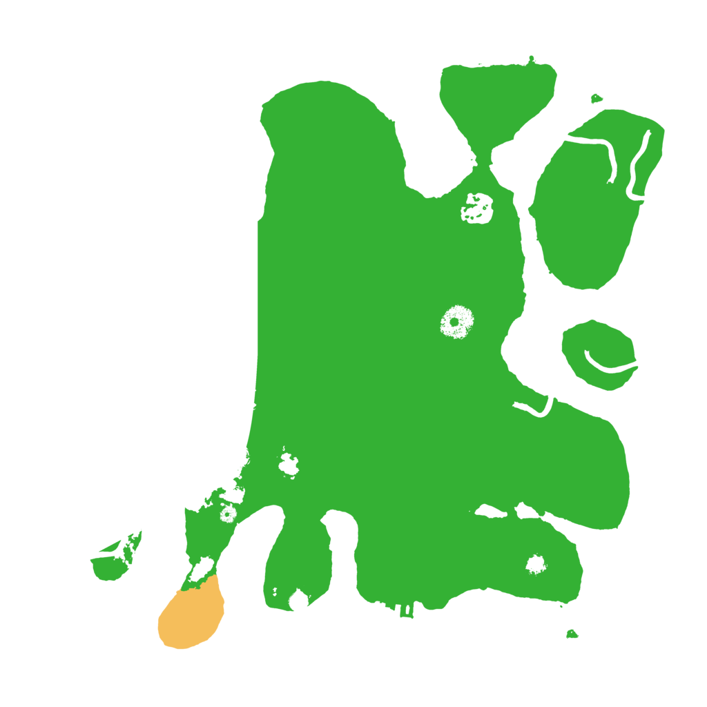 Biome Rust Map: Procedural Map, Size: 3250, Seed: 75