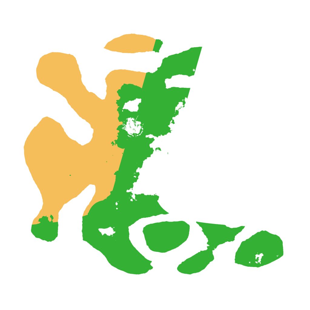 Biome Rust Map: Barren, Size: 3000, Seed: 1608593838