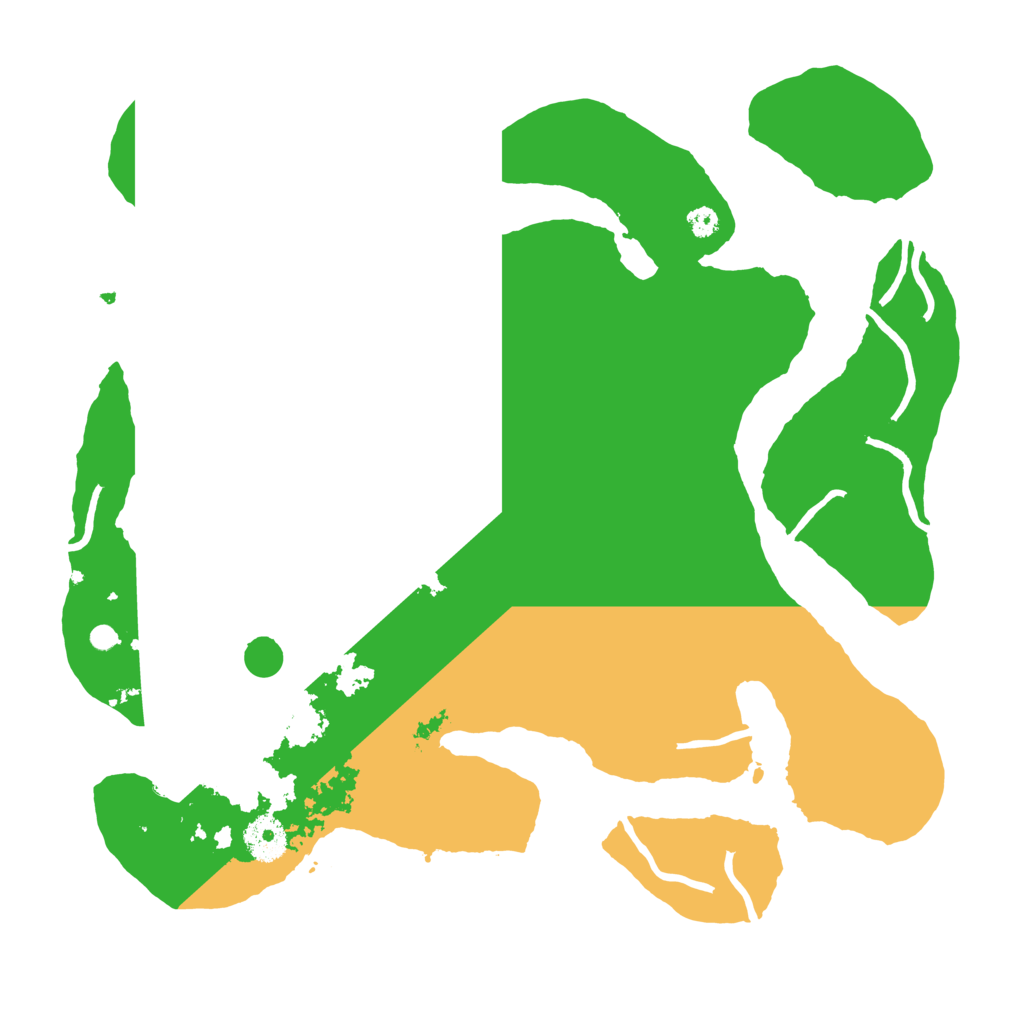 Biome Rust Map: Procedural Map, Size: 3500, Seed: 3841442