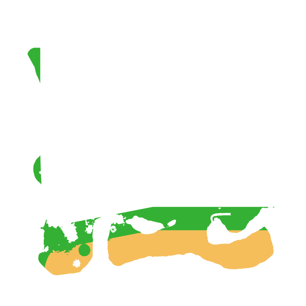 Biome Rust Map: Procedural Map, Size: 3500, Seed: 1509100