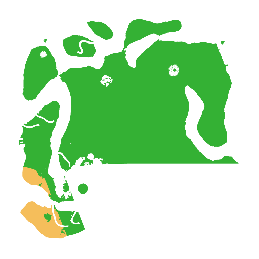 Biome Rust Map: Procedural Map, Size: 3550, Seed: 248432