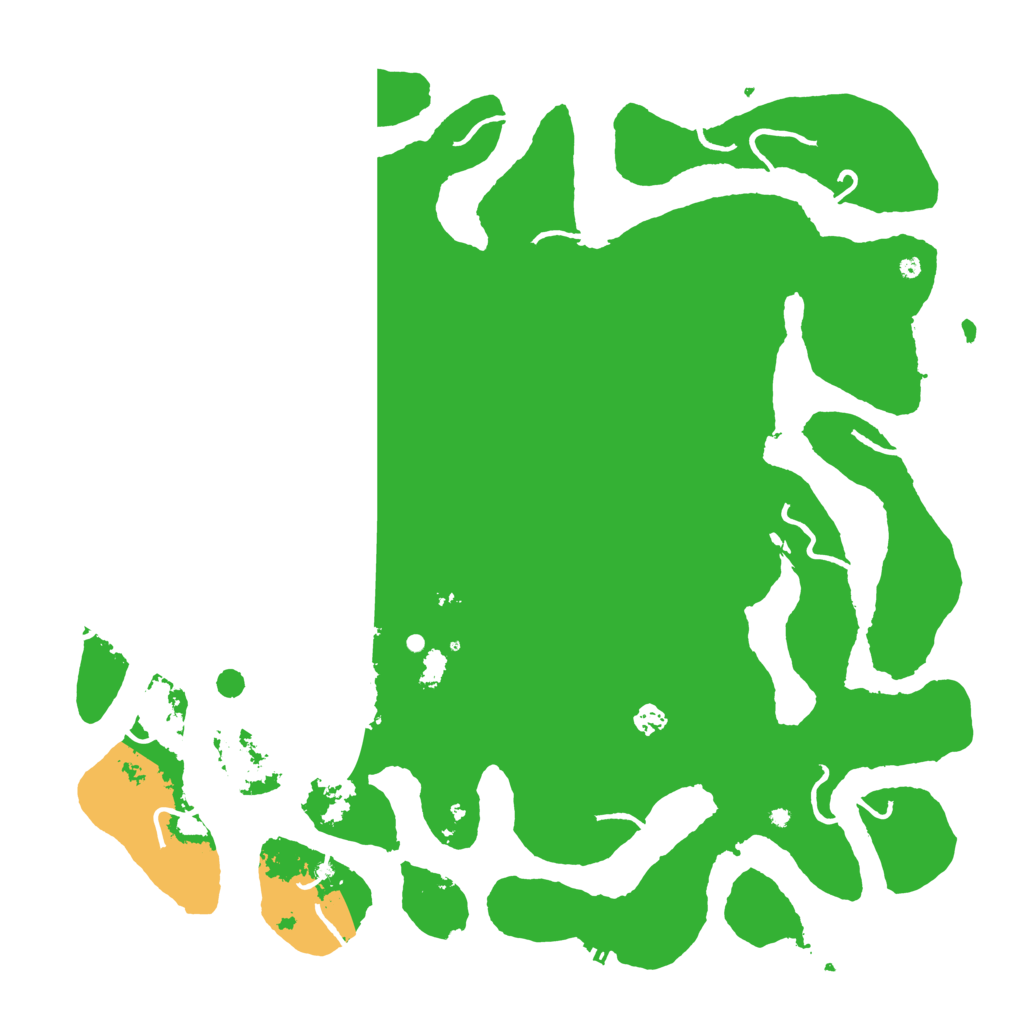 Biome Rust Map: Procedural Map, Size: 5000, Seed: 3467