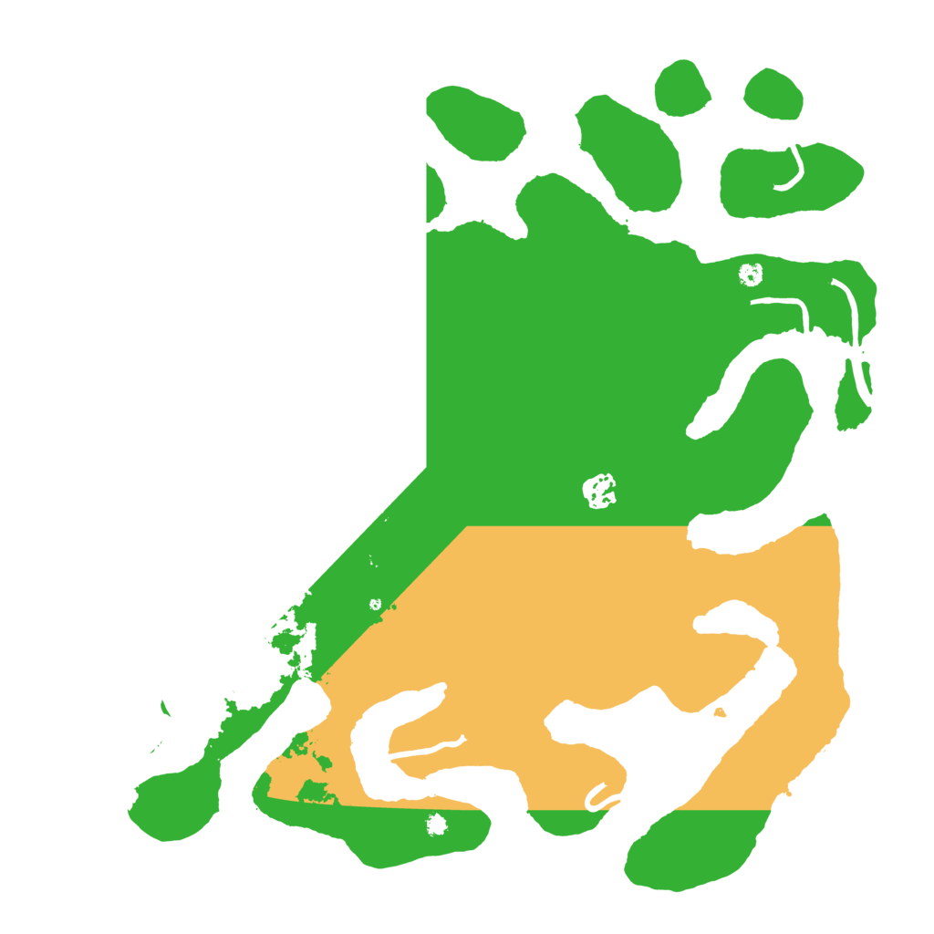 Biome Rust Map: Procedural Map, Size: 4000, Seed: 949406