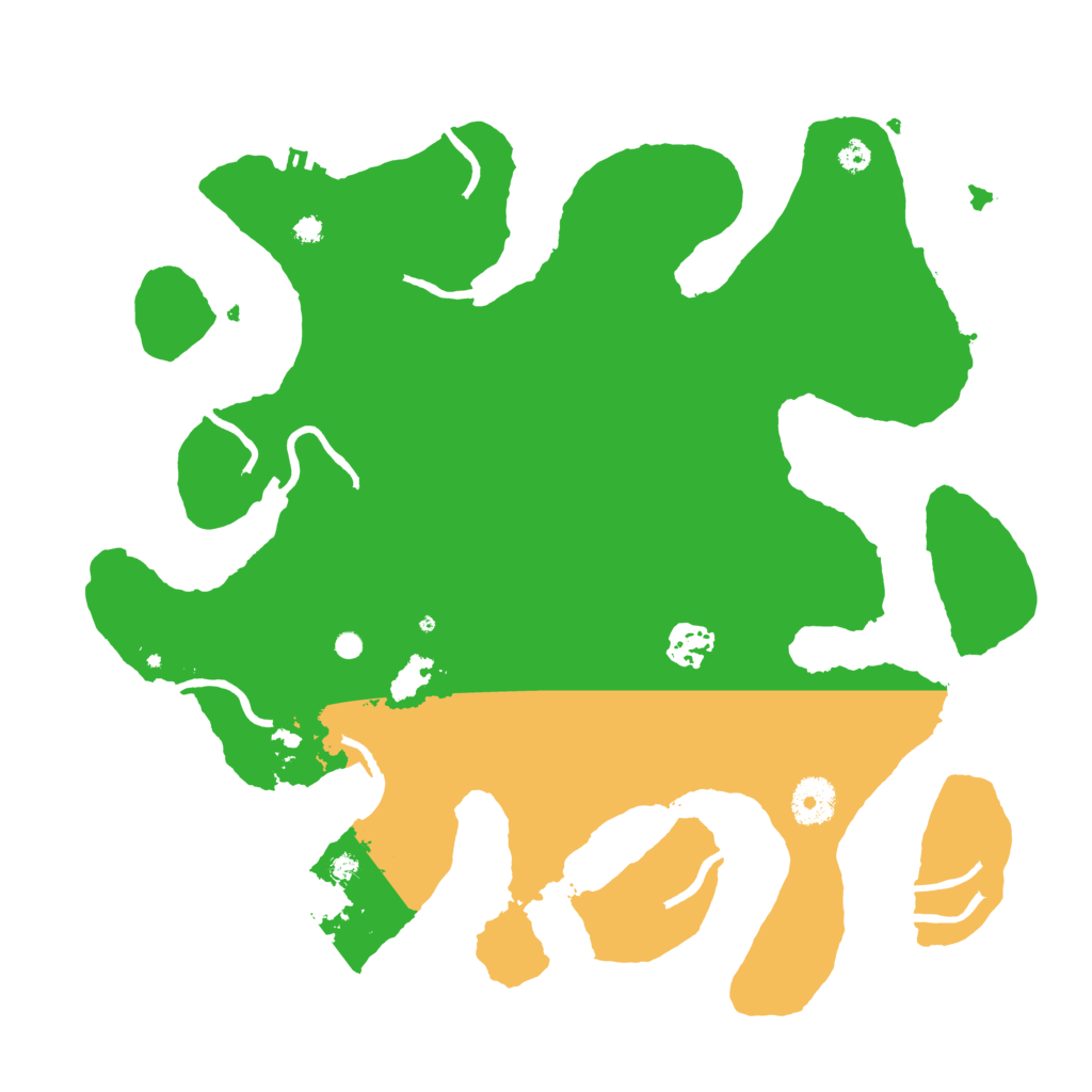 Biome Rust Map: Procedural Map, Size: 3550, Seed: 416058