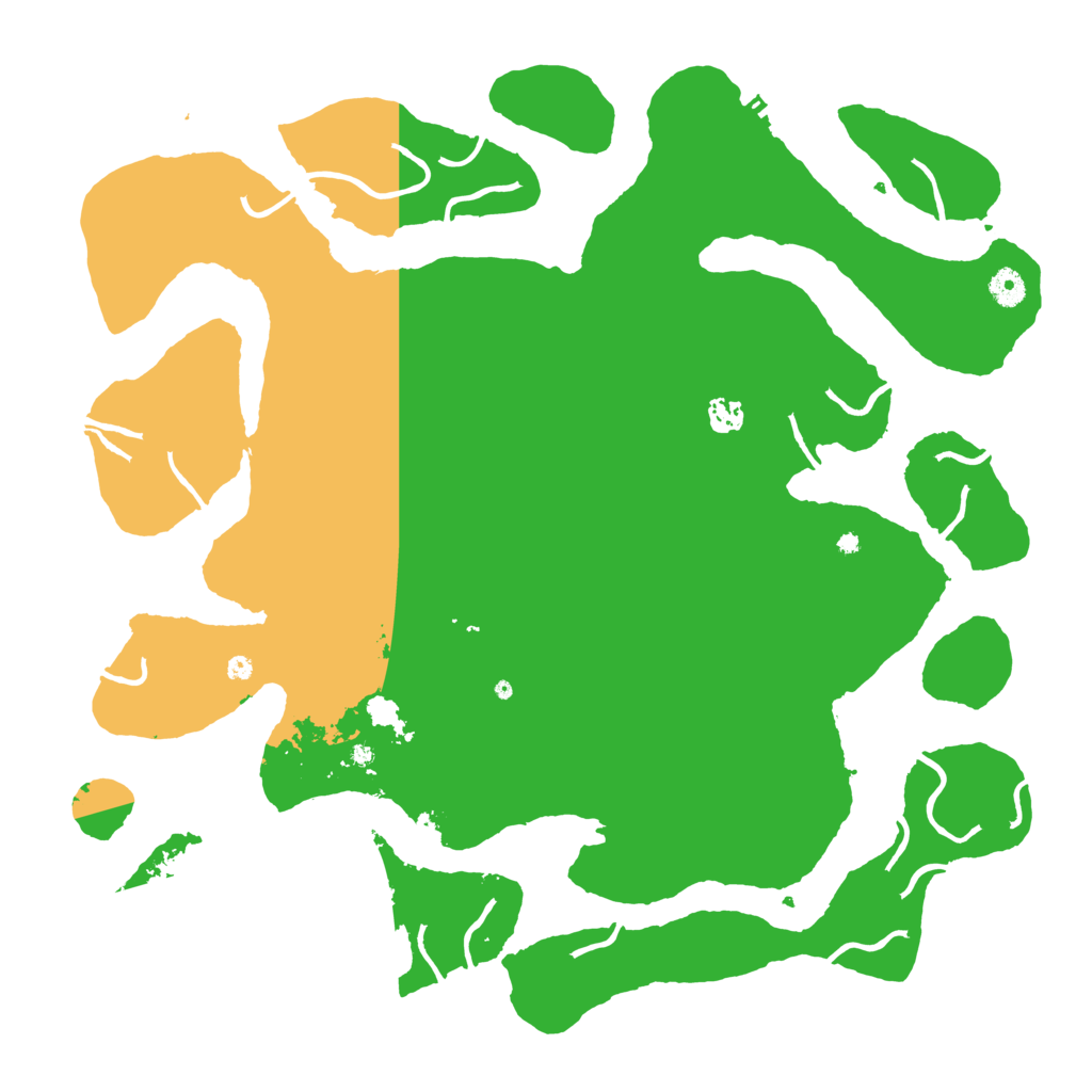 Biome Rust Map: Procedural Map, Size: 4500, Seed: 5001982