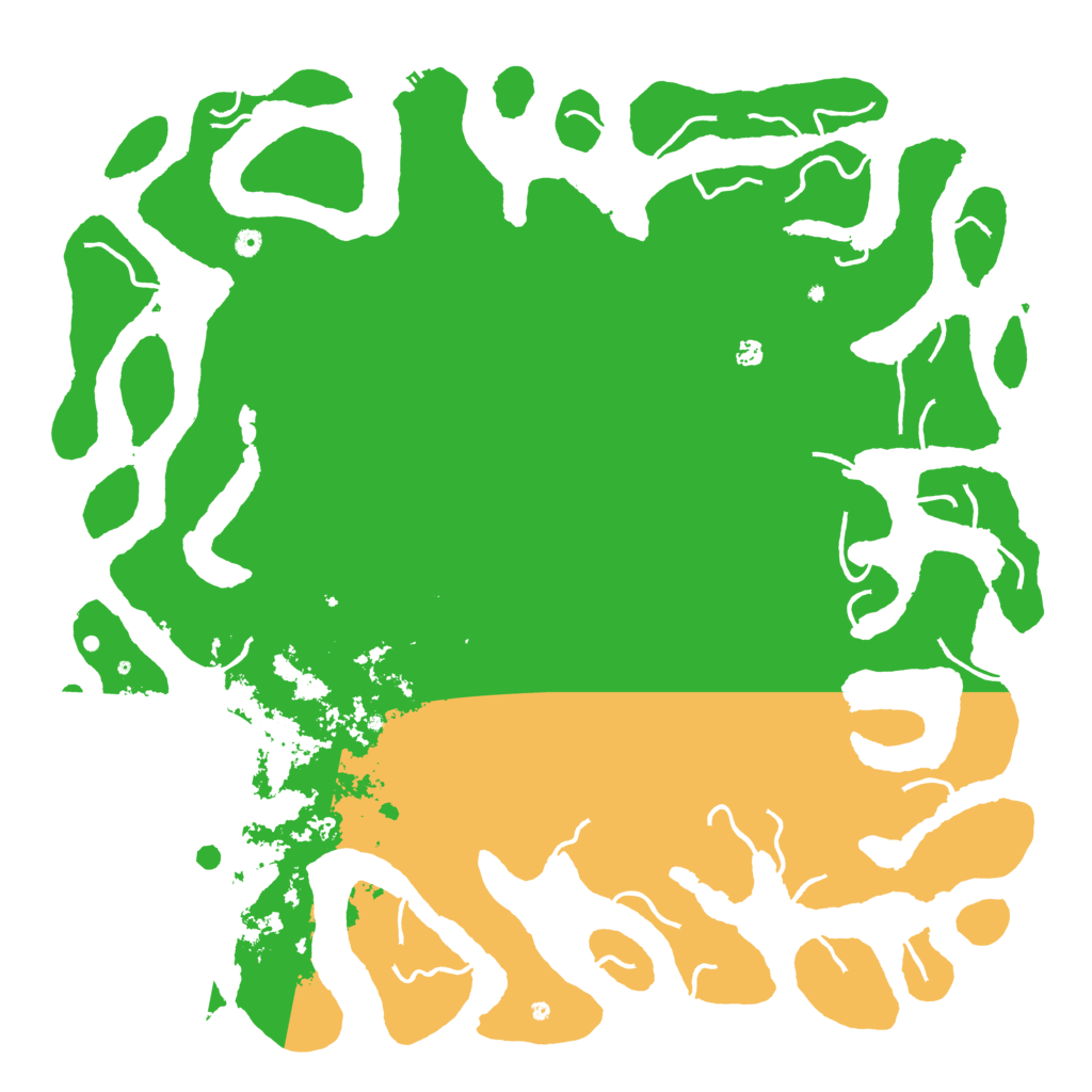 Biome Rust Map: Procedural Map, Size: 6000, Seed: 354345485