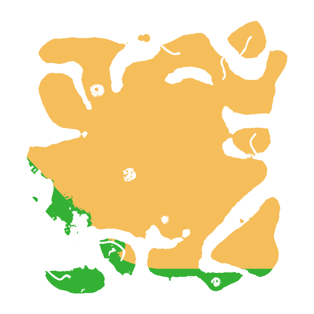 Biome Rust Map: Procedural Map, Size: 3550, Seed: 382713