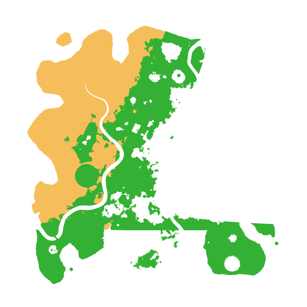 Biome Rust Map: Procedural Map, Size: 3500, Seed: 1867738979