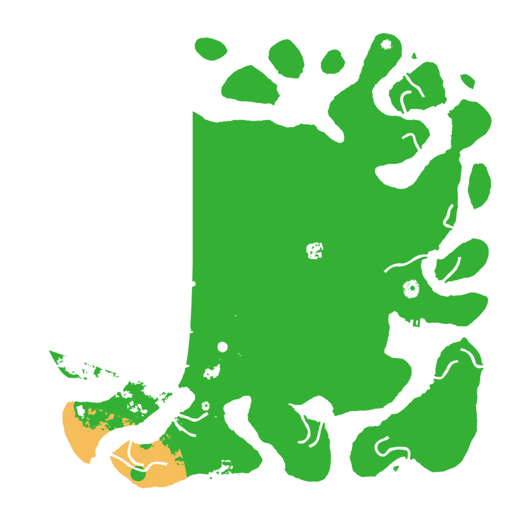 Biome Rust Map: Procedural Map, Size: 4500, Seed: 641581