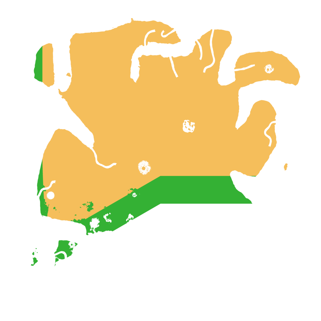 Biome Rust Map: Procedural Map, Size: 3700, Seed: 1706971991