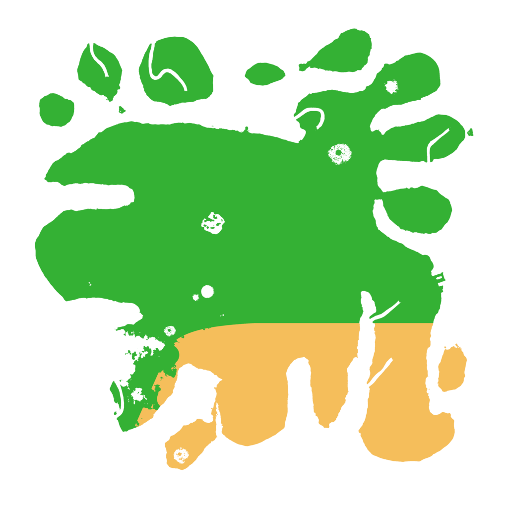 Biome Rust Map: Procedural Map, Size: 3550, Seed: 213703