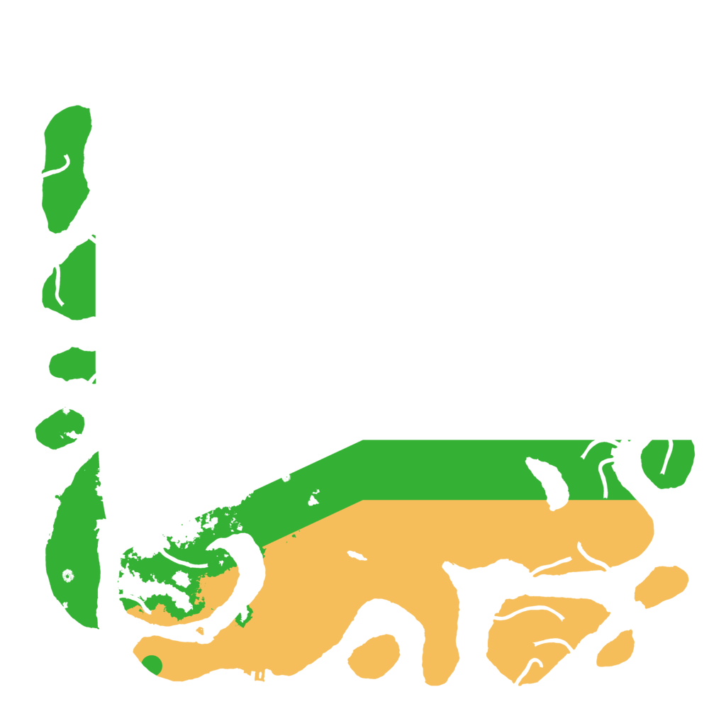 Biome Rust Map: Procedural Map, Size: 4500, Seed: 1459432