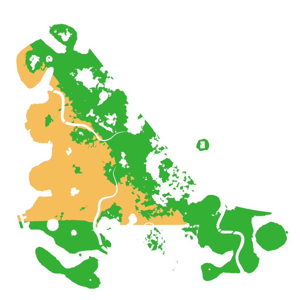 Biome Rust Map: Procedural Map, Size: 4500, Seed: 1722799