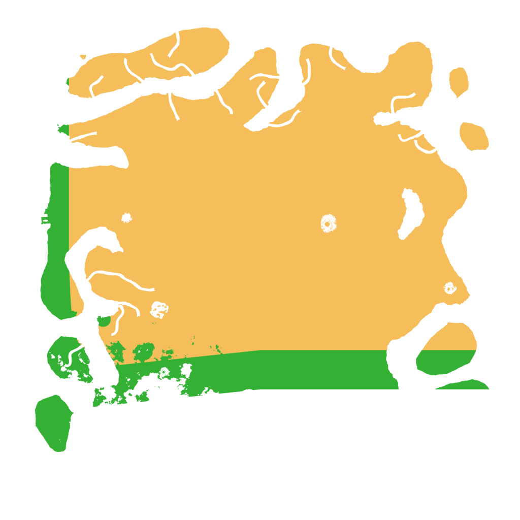 Biome Rust Map: Procedural Map, Size: 4500, Seed: 2358378